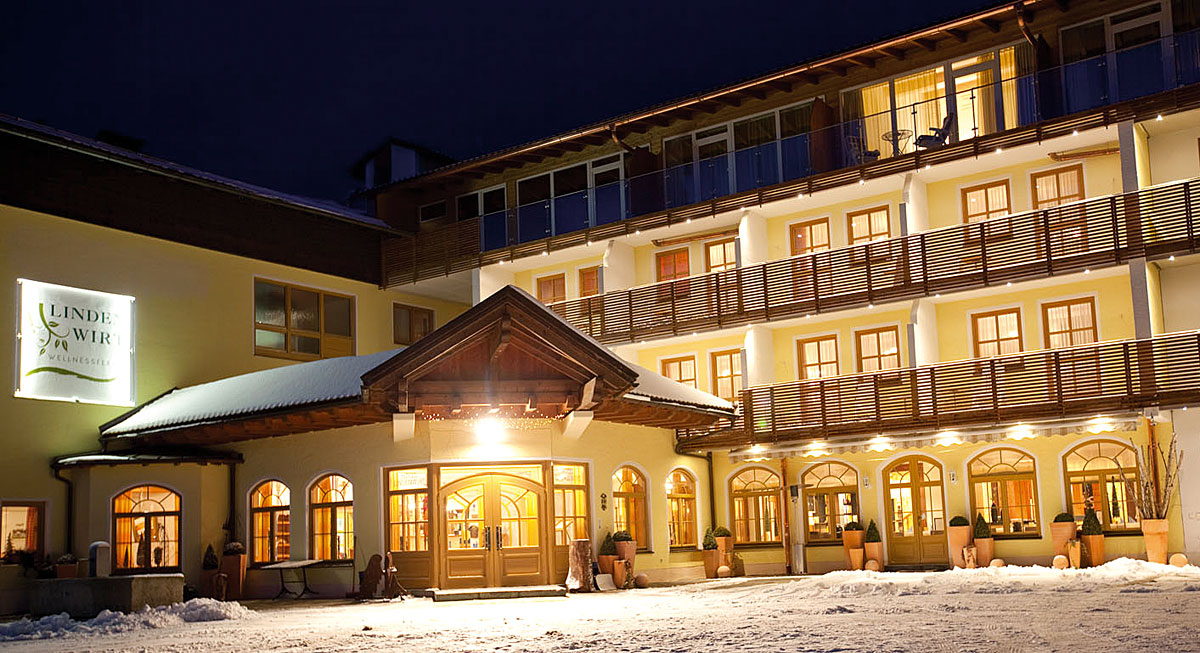 Hotel Lindenwirt im Winter